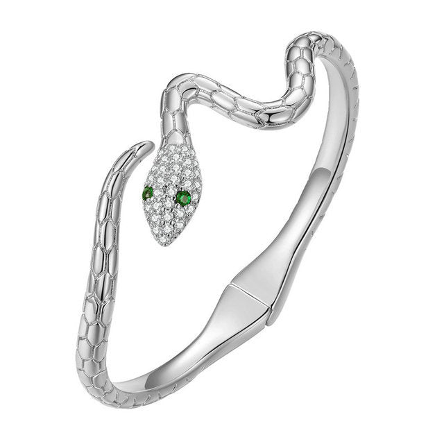 Bracciale avvolgente serpente