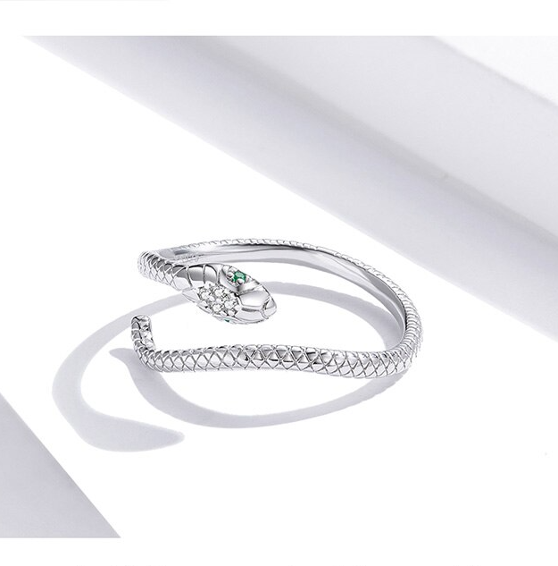 Anello cobra argento