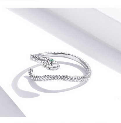 Anello cobra argento
