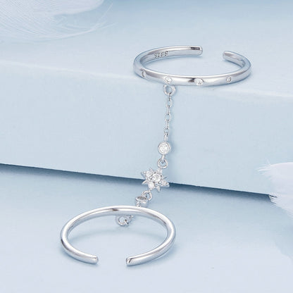 Anello unito con catena