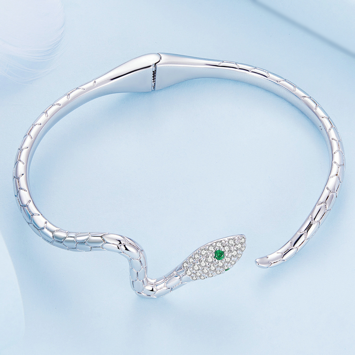 Bracciale avvolgente serpente