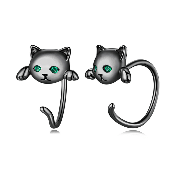 Orecchini forma gatto