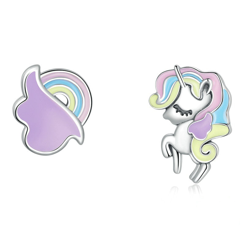 Orecchini unicorno pastello