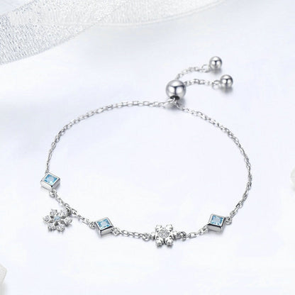 Bracciale argento fiocchi