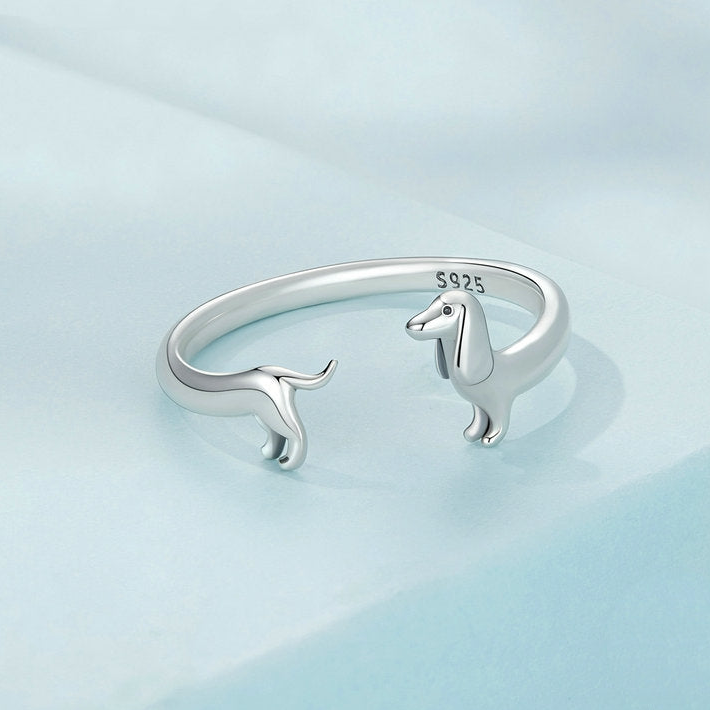 Anello forma bassotto