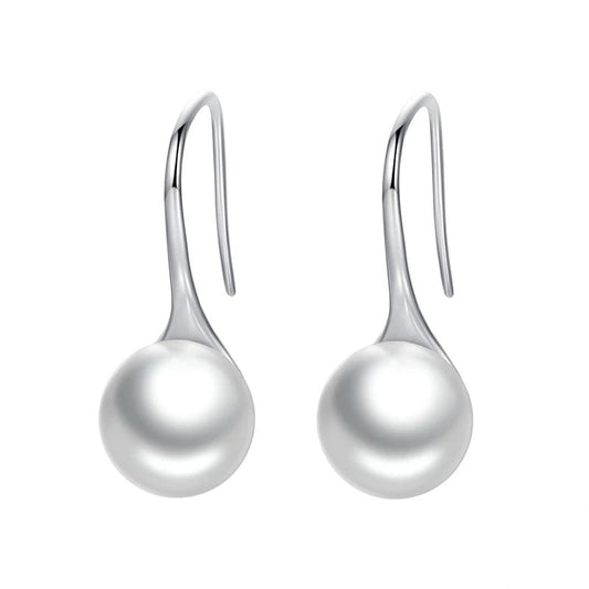 Orecchini perla argento