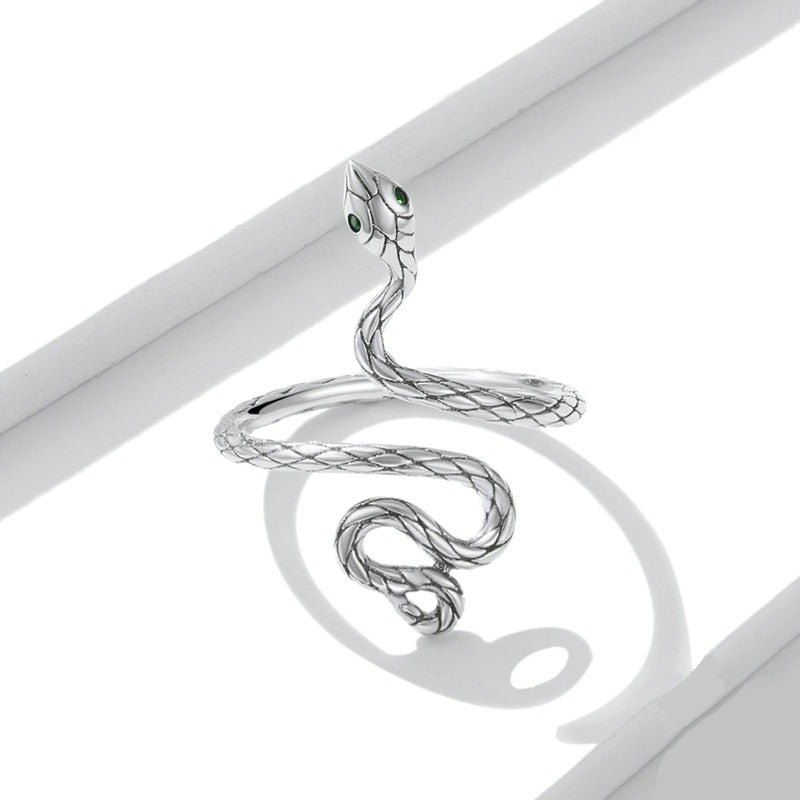 Anello spirale serpente