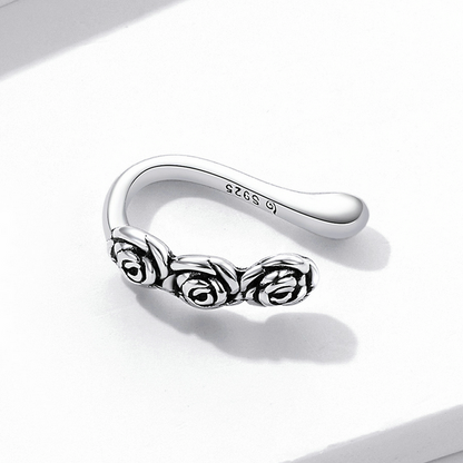 Ear cuff elegante rose