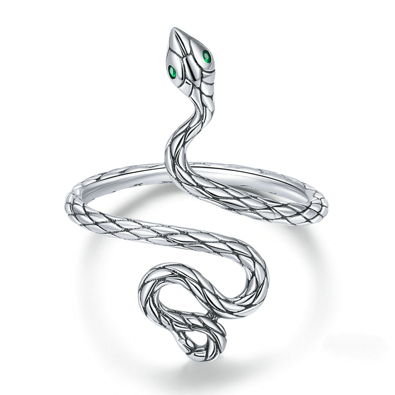 Anello spirale serpente