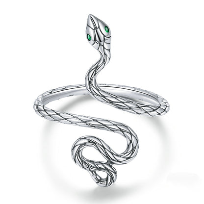 Anello spirale serpente