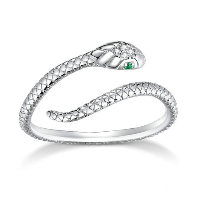 Anello cobra argento