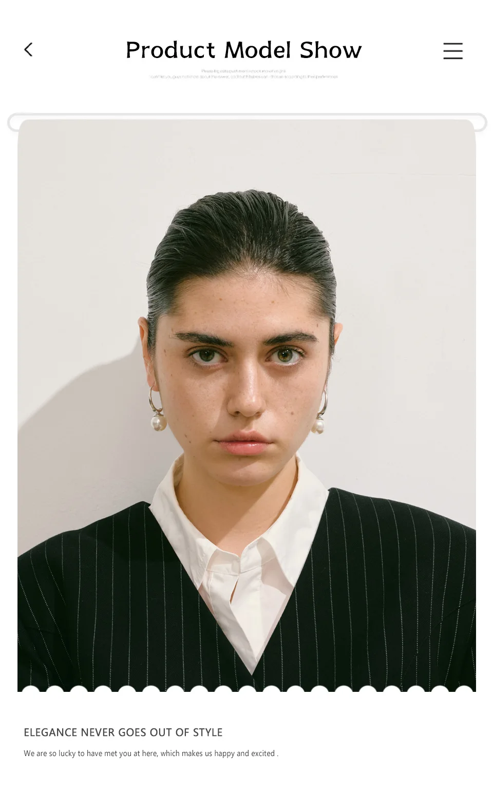 Orecchini a Cerchio Adelemoon - Perle Luminose di Stile - immagine 9