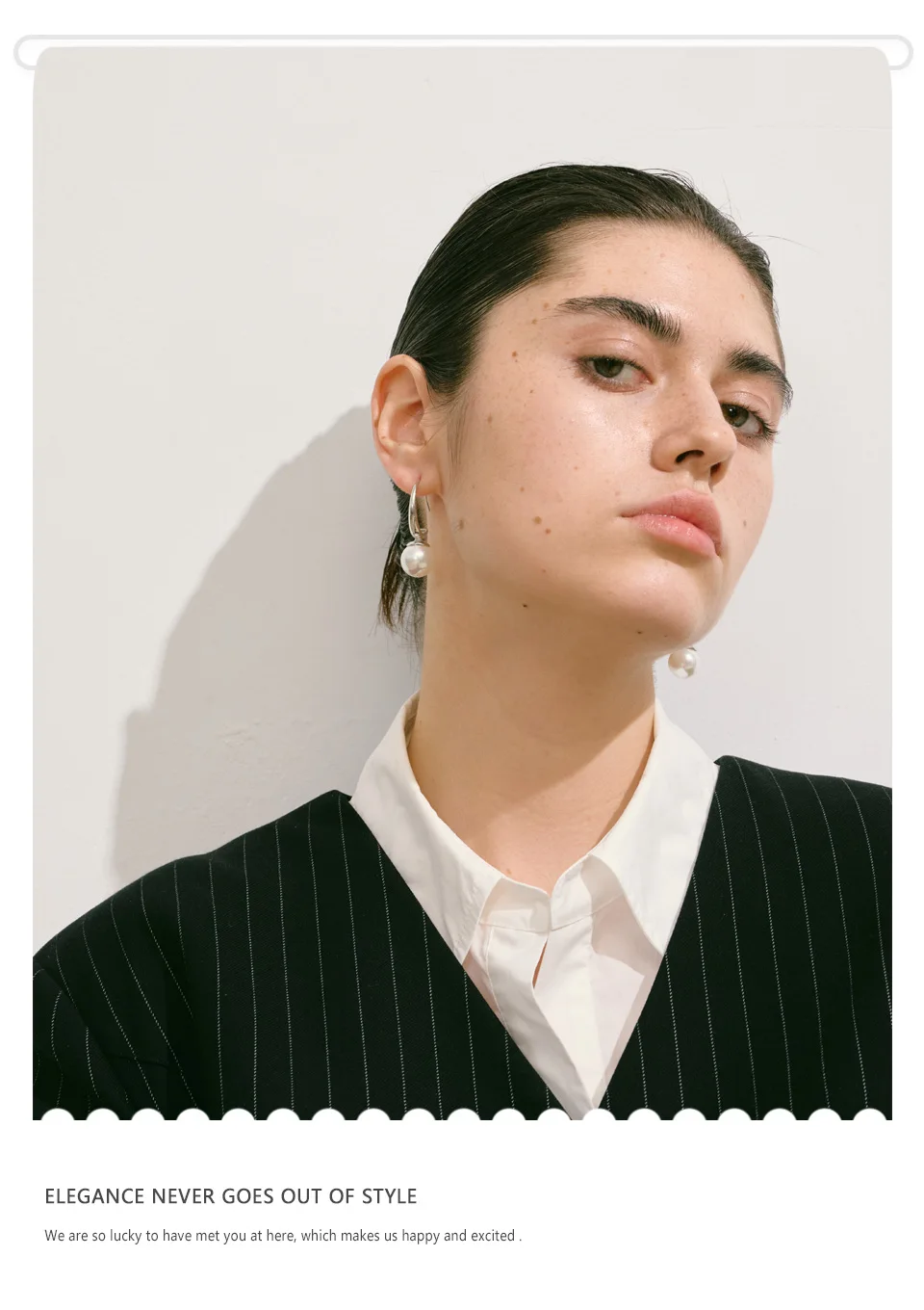 Orecchini a Cerchio Adelemoon - Perle Luminose di Stile - immagine 10